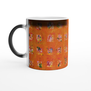 Sam Francis  Pioggia dOro  Golden Rain  Magic Ceramic Mug