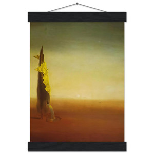 Salvador Dali Liquid Fears Matte Paper Poster with Hanger
