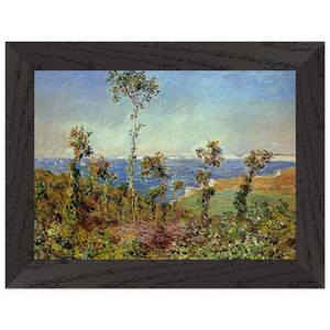 claude monet  The Fonds at Varengeville Premium Wooden Framed Art Print / Poster