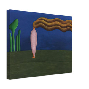 Tarsila do Amaral  Composition Lonely Figure Canvas