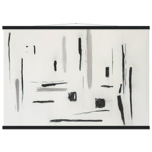 Esteban Vicente  UNTITLED 1977 Museum-Quality Matte Paper Poster with Hanger