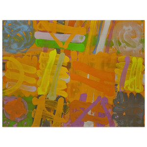 Albert Irvin  Pomona  1991 Wood Print