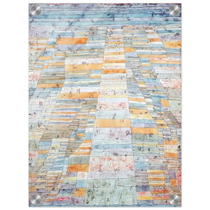 Paul Klee  MAIN PATH AND BYWAYS 1929 Acrylic Print