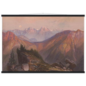Thomas Moran Lower Yellowstone Range Museum Matte Poster with Hanger