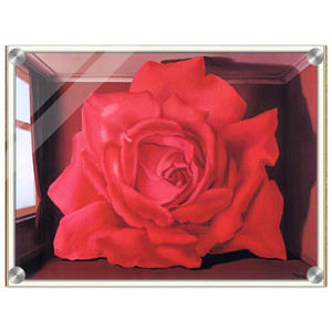 Rene Magritte  THE TOMB OF THE WRESTLERS 1960 Acrylic Print