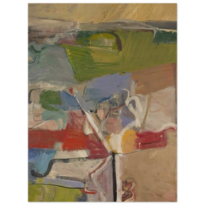 Richard Diebenkorn  Berkeley 23 Wood Print