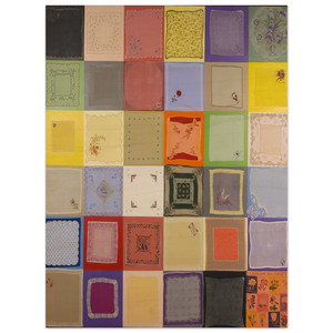 Miriam Schapiro  Connection  1978 Wood Print