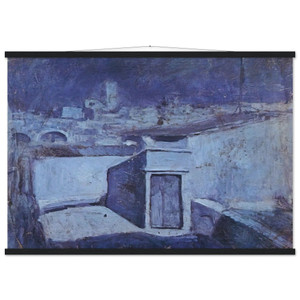 Picasso Barcelona Moonlight Museum-Quality Matte Paper Poster with Hanger