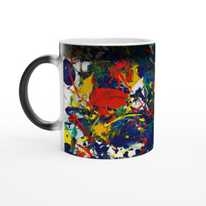 Sam Francis - Untitled  SFP94-43  SF94-044  Magic Ceramic Mug