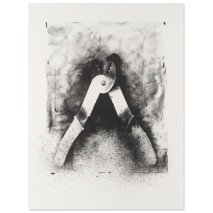 Jim Dine  UNTITLED FROM TEN WINTER TOOLS 1973 7 Aluminum Print