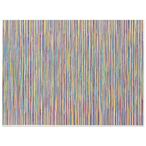 Gene Davis  Monets Garden  1980 Aluminum Print