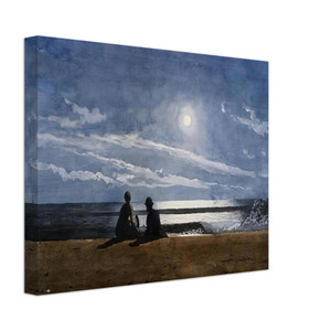 Winslow Homer  Moonlight N3 Canvas