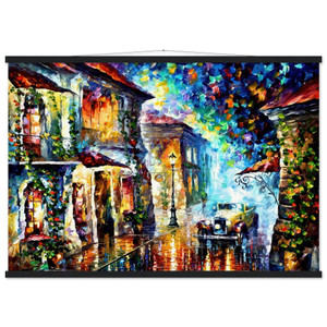 Leonid Afremov  Leonid Afremov N19 Museum-Quality Matte Paper Poster with Hanger