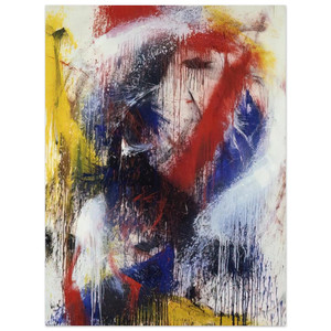 Norman Bluhm  Excalibur  1960 Aluminum Print