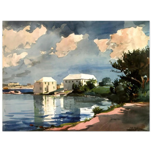 Winslow Homer  SALT KETTLE BERMUDA Aluminum Print