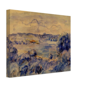 PierreAuguste Renoir  Guernsey Landscape Canvas