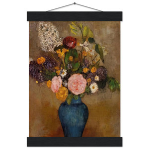 Odilon Redon  VASE OF FLOWERS 10 Museum-Quality Matte Paper Poster with Hanger
