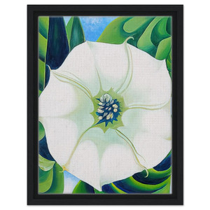 Georgia OKeeffe  Jimson Weed Framed Canvas