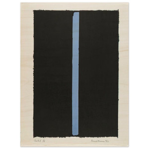 Barnett Newman  Canto II Wood Print