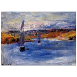 PierreAuguste Renoir  SAILBOATS N2 Fine Art Poster / Art Print
