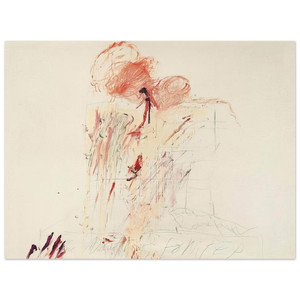 Cy Twombly  Death of Pompey  Rome  Aluminum Print