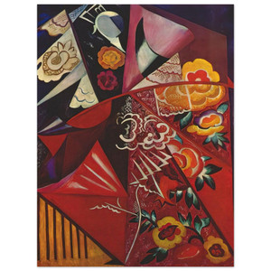 Natalia Goncharova  Espagnole  1914 Wood Print