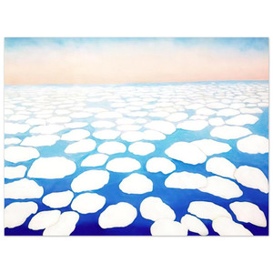 Georgia OKeeffe  Sky Above the Clouds II Aluminum Print