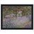 claude monet  Irises in Monets Garden Framed Canvas