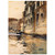 John Singer Sargent  Venetian Canal Palazzo Corner Fine Art Poster / Art Print