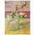 Vincent van Gogh  Blossoming Almond Branch in a Glass Wood Print