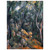 Paul Cezanne  Forest near the rocky caves above the Chateau Noir Wood Print