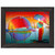 Peter Max BUDDHA MOON MONK SUNRISE 1999 Wooden Framed Art Print or Poster