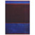 Mark Rothko No 3 Bright Blue Brown Dark Blue on Wine 1962 Art Print