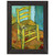Vincent van Gogh  Van Goghs Chair Premium Wooden Framed Art Print / Poster
