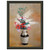 Odilon Redon BOUQUET WITH WHITE LILIES IN A JAPANESE VASE Framed Print