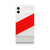 Ellsworth Kelly - Red Diagonal Clear case