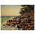 claude monet  Cap Martin Wood Print