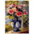 Pierre-Auguste Renoir Bouquet of Roses in a Blue Vase Fine Art Print