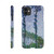 claude monet - Poplars Wind Effect Slim case