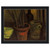 Vincent van Gogh  Still Life of Paintbrushes in a Flowerpot Framed Canvas