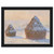 claude monet  Wheatstacks Snow Effect Morning Framed Canvas
