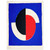 Sonia Delaunay  COMPOSITION RED BLUE BLACK WHITE Wood Print