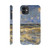 claude monet - Rough Sea Slim case