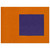 Ellsworth Kelly Purple Orange Line Form Color Aluminum Print