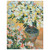 claude monet  White Azaleas in a Pot Wood Print