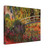 claude monet  The Japanese Bridge The WaterLily Pond Water Irises Canvas