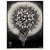 MC Escher  PRICKLY FLOWER Wood Print