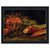 Vincent van Gogh  Still Life with Apples Meat and a Roll Framed Canvas