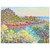 claude monet  Landscape near Montecarlo Aluminum Print