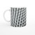 Enrico Castellani - Superficie Argento - 1973 Ceramic Mug